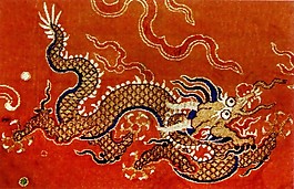 龙飞九天布纹贴图