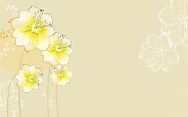 玉石背景墙手绘花卉花朵