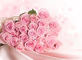 浪漫有爱玫瑰装饰画效果图