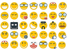 表情图标sketch素材