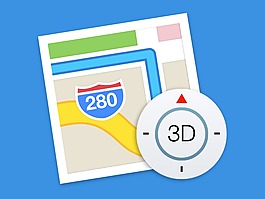 苹果地图图标sketch素材