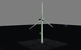 风力发电扇模型
