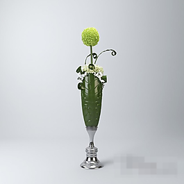 古典软装陈设品模型
