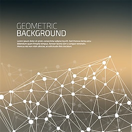 线条链接光线矢量背景