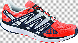 红色漂亮跑鞋免抠png透明图层素材