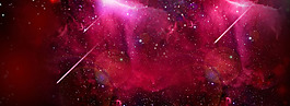 红色浪漫梦幻淘宝全屏banner背景