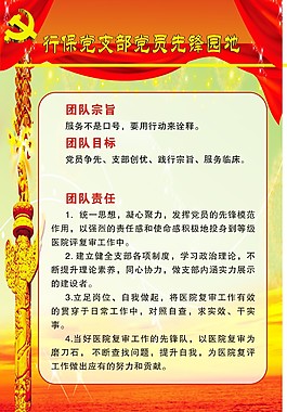 行保党支部团队职责