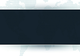 蓝色地球海报背景矢量素材