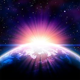 星球qq空间flash七度空间海报梦幻粉色空间移门创意画蓝色梦幻空间