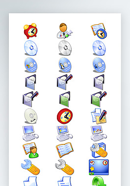 维修图标彩色写实图标素材PNG