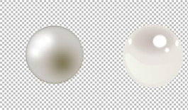 透明珍珠免抠png透明图层素材