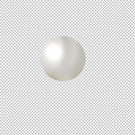 圆形珍珠免抠png透明图层素材
