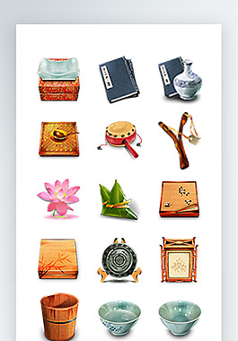 游戏图标彩色写实图标素材icon