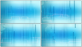 科技数字蓝色视频素材