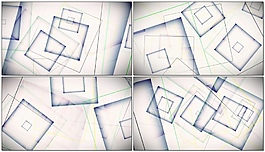 方块映射视频素材