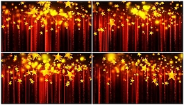 星星烟花视频素材