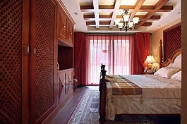 精致风格室内设计卧室效果图JPG图片