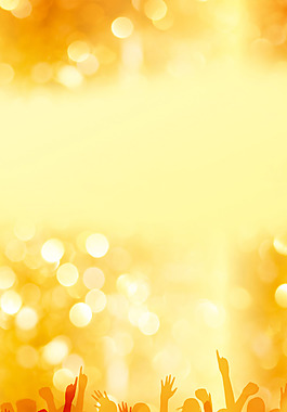 手绘人物透明圈圈H5背景素材