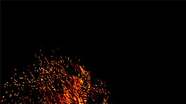 缓慢的火花动态视频素材