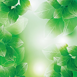 迷幻大自然背景矢量