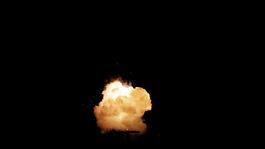 动态红色火焰火团视频素材