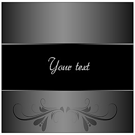 暗花卡通精美矢量素材