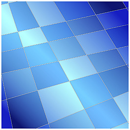 扁平化蓝色格子矢量素材