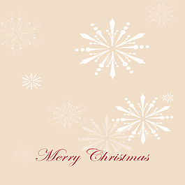 精美雪花矢量素材