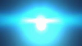 浅蓝光晕变换闪光光效视频素材