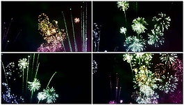 超炫动态烟花视频素材