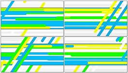 动态高清视频素材几何线条