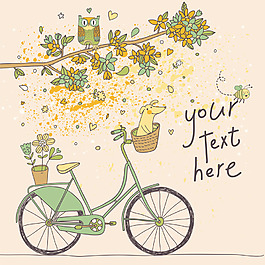 清新风格装饰素材