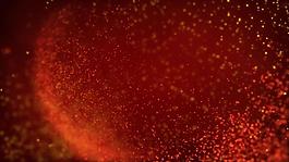 炫红背景粒子动态视频素材