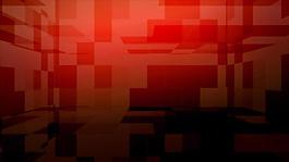 红色方块背景动态视频素材