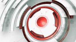 圆环信息交互动态视频素材