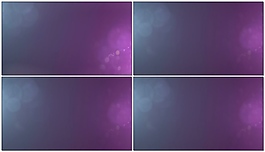 高雅紫光斑泄漏镜头与散景效果动画