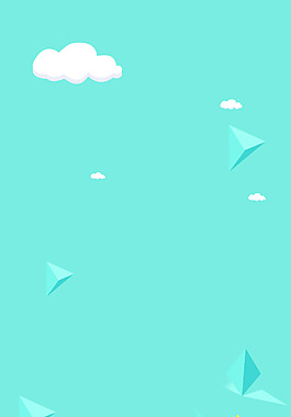 简约绿色三角H5背景素材