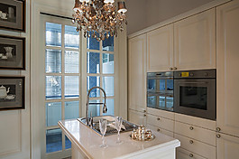 简约风室内设计厨房洗菜池效果图