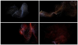 黑红背景视频素材