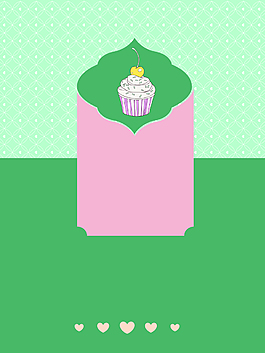 蛋糕甜品图案底纹小清新菜单矢量背景素材