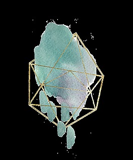 艺术创意水彩装饰素材