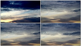 天空云层动态素材视频素材