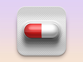 包装胶囊icon图标设计