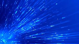 蓝色发散炫光特效视频素材