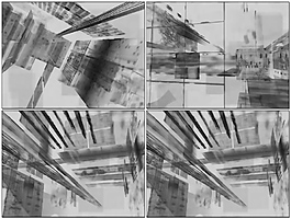 黑白线条动态视频素材