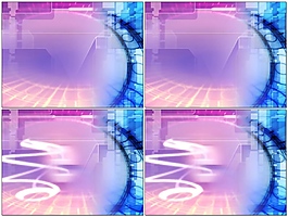 紫色唯美动态视频素材