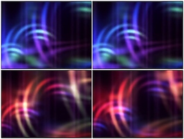 彩色唯美动态视频素材