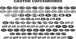 英文图标矢量装饰素材