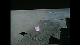 太空登月视频影视素材