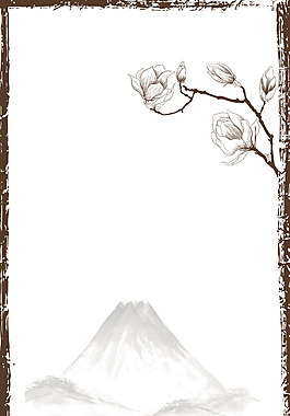 矢量古典中国风彩绘背景